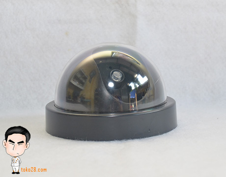Dummy CCTV berbentuk Dome dengan lampu infra red