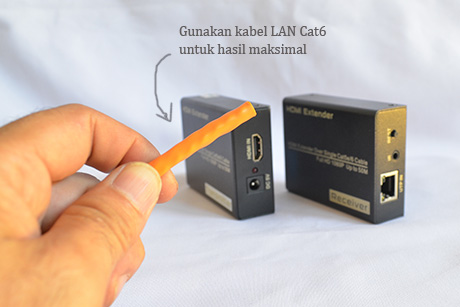 Pengganti kabel hdmi 40m