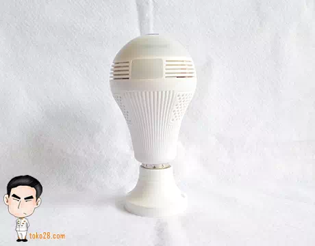 Jual Ip Camera bentuk lampu murah bagus