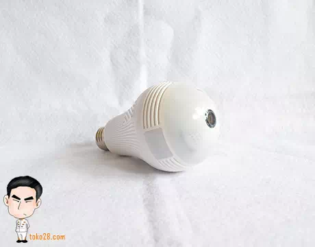Spy camera lampu Wifi HD online 2mp, 1080p