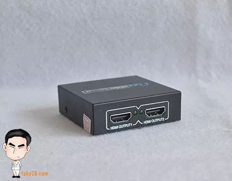 HDMI 1 input 2 output