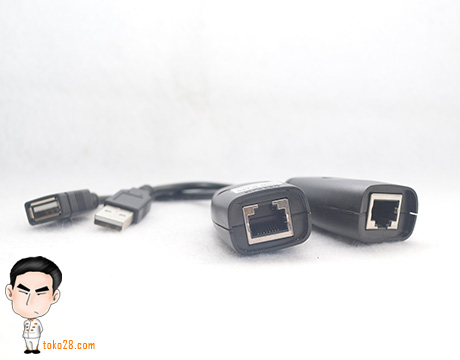 USB Extender pasif via kabel LAN