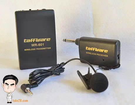 Mic wireless Clip On Surabaya