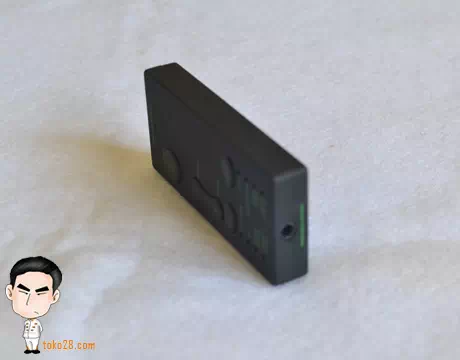 Alat pengubah suara pria menjadi wanita. 