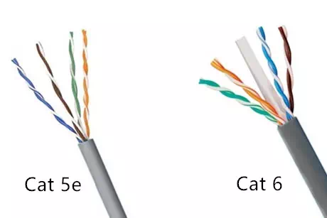 Perbedaan kabel Cat5e dengan Cat6