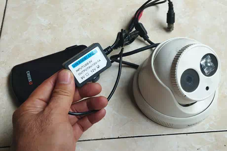 Adaptor CCTV portable 12 volt