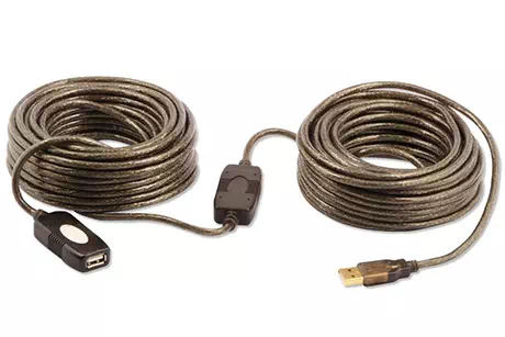 Kabel USB Male to female Aktif 20 meter