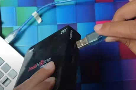 Kabel untuk unlock STB Indihome