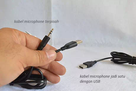 Microphone built in untuk webcam