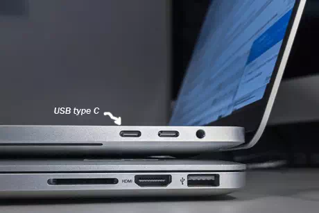 Fungsi USB type C di Laptop