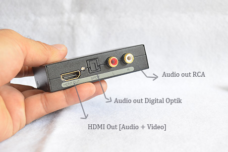 Solusi untuk TV yang tidak memiliki audio out
