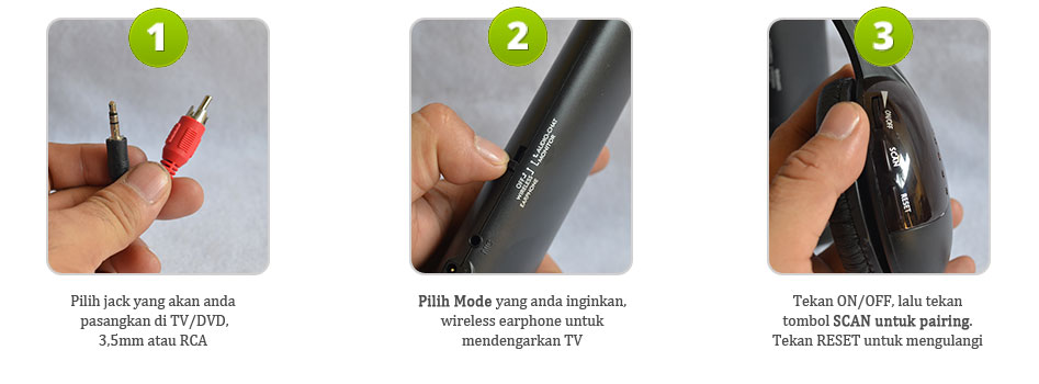 Cara menggunakan headphone wireless murah meriah berkualitas