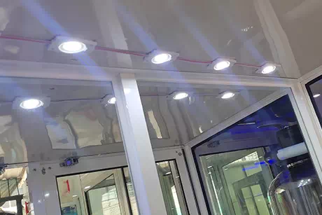 Lampu led etalase kaca murah