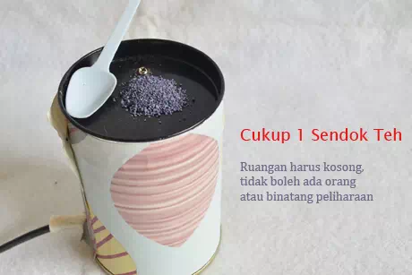 Cara pemakaian pasir ajaib yang baik dan benar