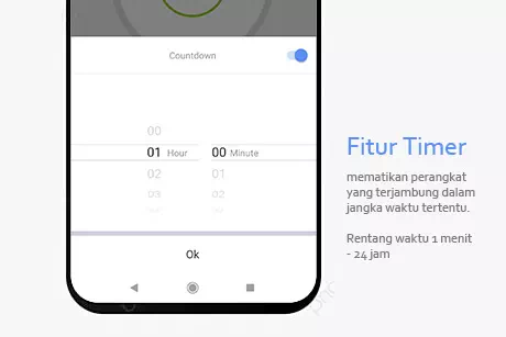 Cara setting timer Smart switch wifi