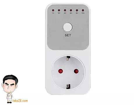 Stop Kontak dengan Timer Listrik Digital