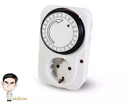 Jual stop kontak timer analog Surabaya