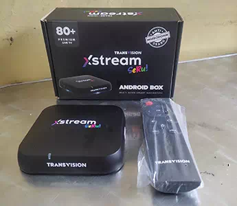 Android TV Box Transvision Xstream Seru