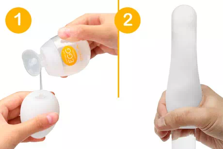 Cara menggunakan Tenga Egg