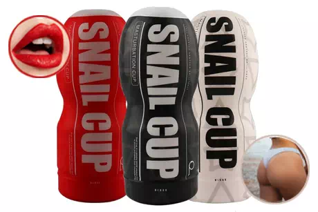 Alat masturbasi pria bentuk snail cup