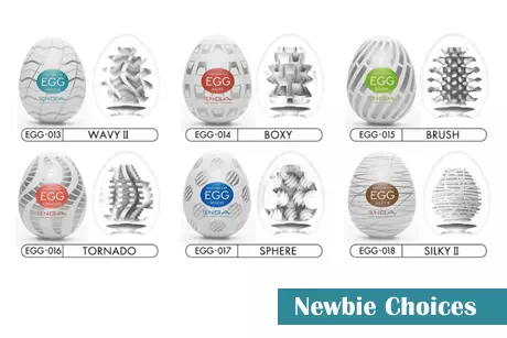 Tenga Wavy, Boxy, Brush, Tornado, Sphere, Silky