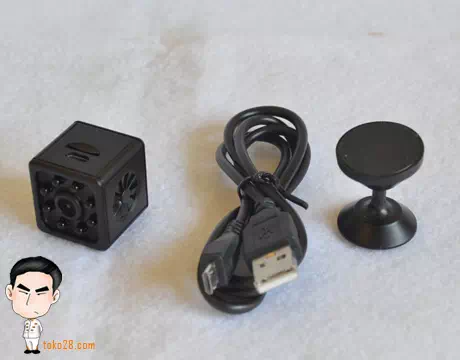 Paket kamera pengintai mini kubus wifi