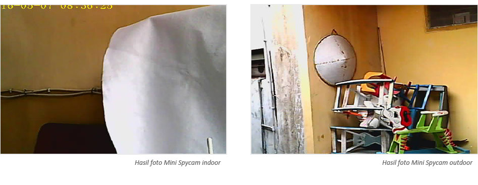 Hasil foto spycam gantungan kunci remote mobil