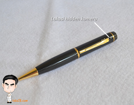 spy camera bentuk pulpen