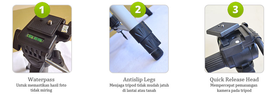 Jual Spare part tripod murah surabaya
