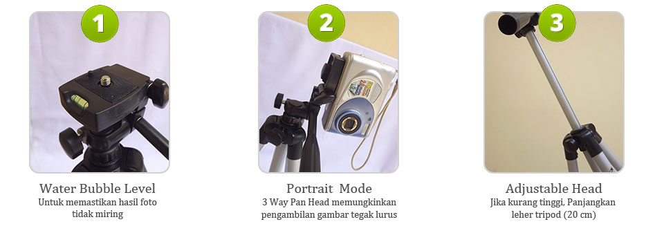 Kelebihan tripod kamera prosumer Toko 28