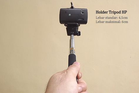 Holder HP untuk tongsis