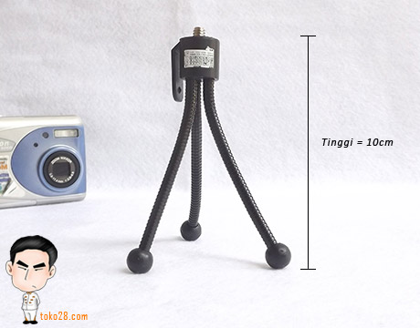 Tripod mini kamera digital atau HP tinggi 10cm